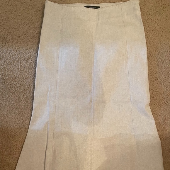 DEREK LAM DENIM TRUMPET SKIRT. SIZE: 40 IT (4 US).